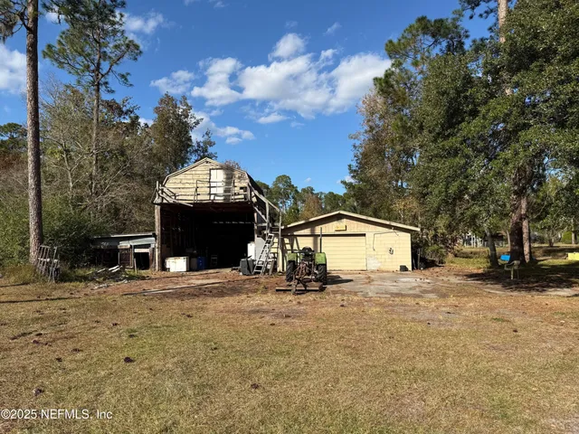a view of outdoor space with trees