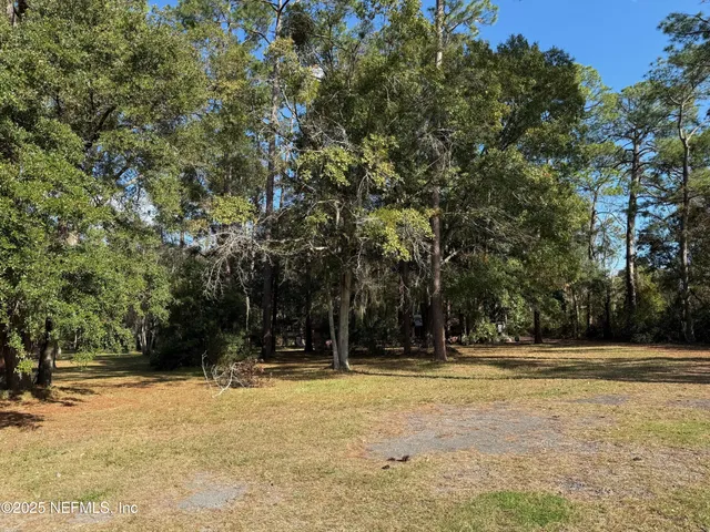a view of outdoor space and yard
