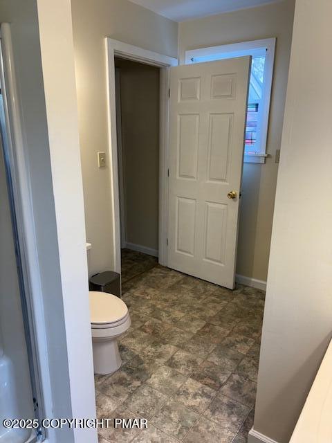 207 Munch Drive Henryville, PA 18332 - Photo 23 of 43 a bathroom with a sink toilet and shower