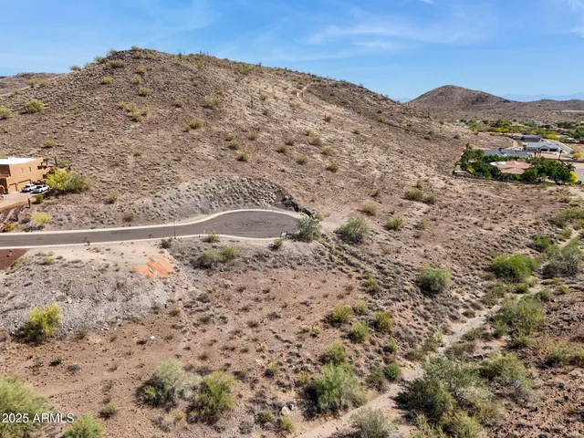 a view of a sky from a mountain
