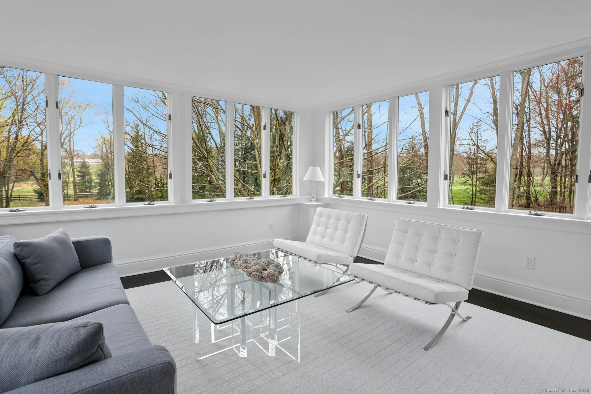 75 Hanson Road Darien, CT 06820 - Photo 19 of 30 a living room with furniture and a large window