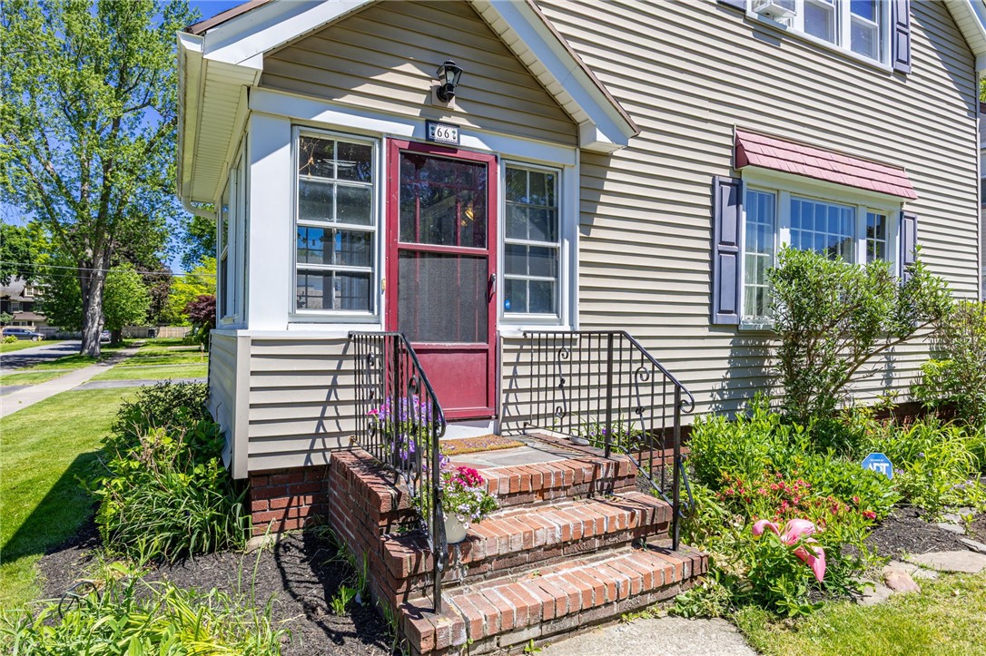 66 Hardison Road Irondequoit, NY 14617 - Photo 2 of 28 Brick steps lead into this lovely 1920's home!