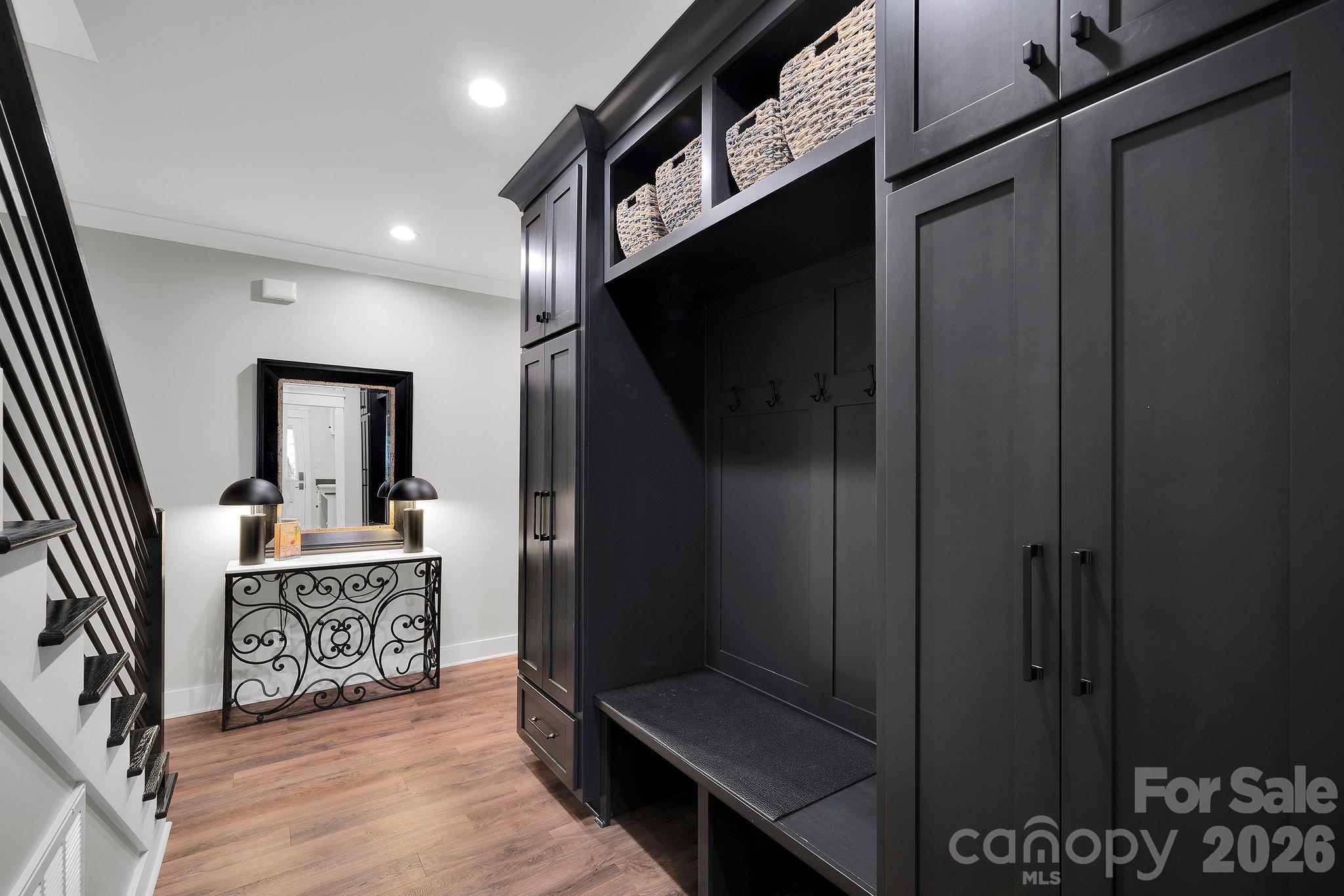 4111 Ridge Drive Northeast Conover, NC 28613 - Photo 27 of 39 a view of a hallway with wooden floor and entryway
