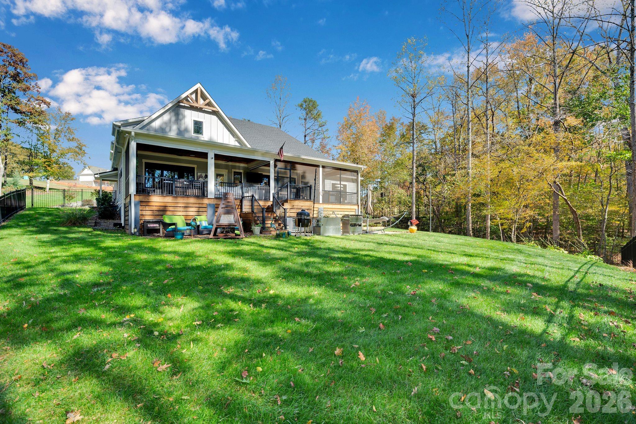 4111 Ridge Drive Northeast Conover, NC 28613 - Photo 38 of 39 a view of a house with a big yard and large trees