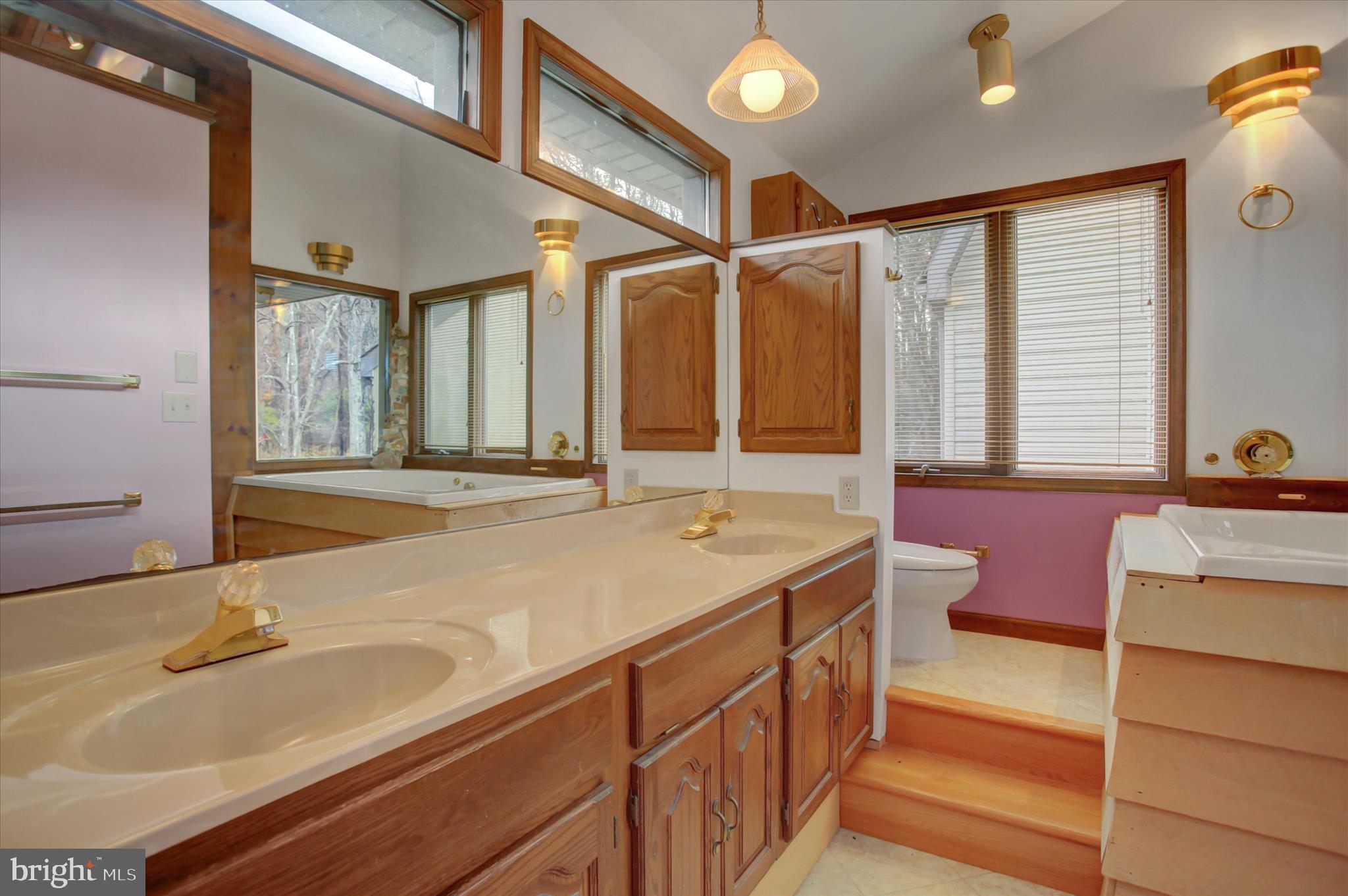 9969 Circle Drive St. Thomas, PA 17252 - Photo 53 of 81 a bathroom with a sink double vanity and a mirror