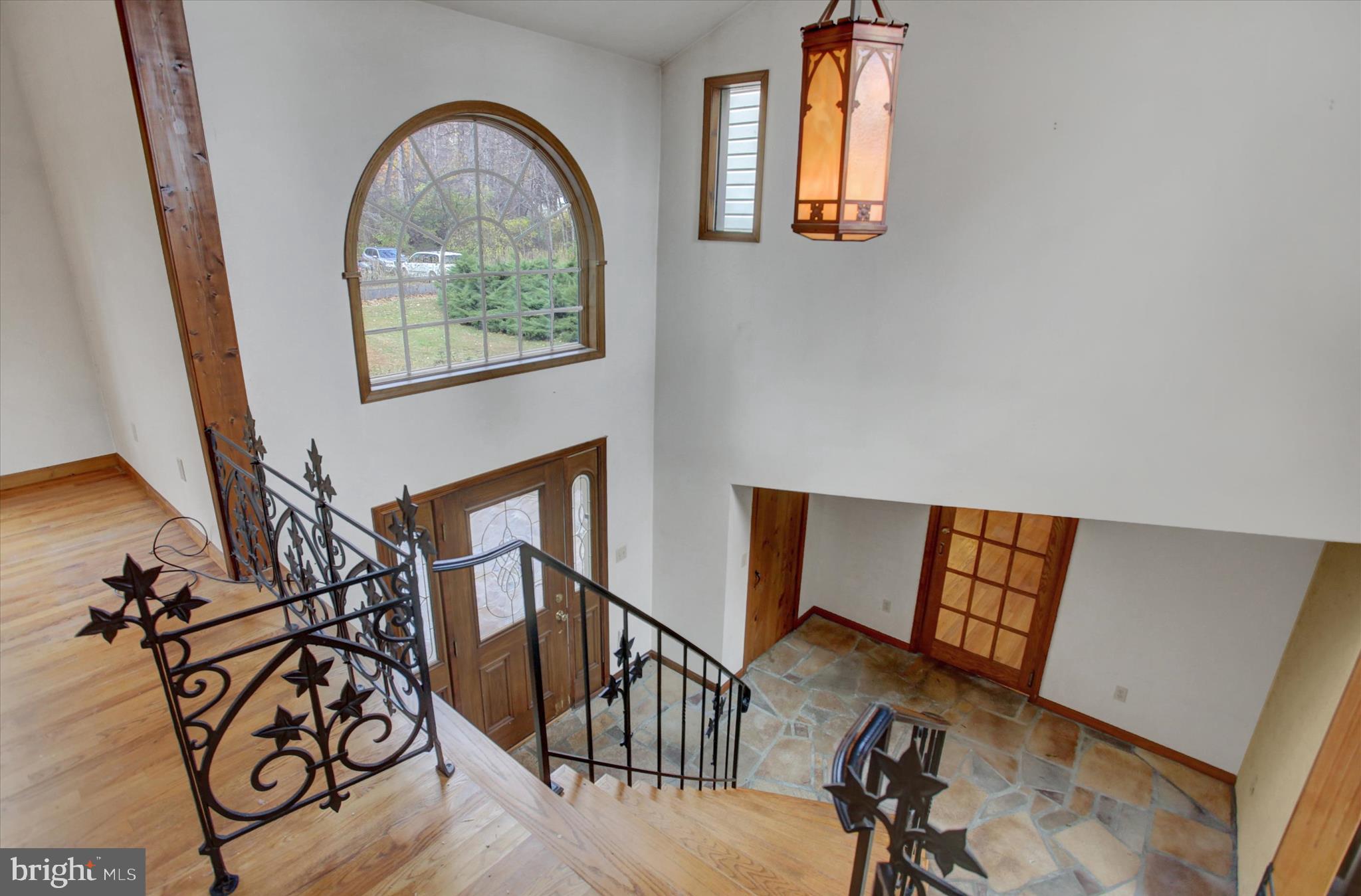 9969 Circle Drive St. Thomas, PA 17252 - Photo 66 of 81 a view of entryway with a window and wooden floor