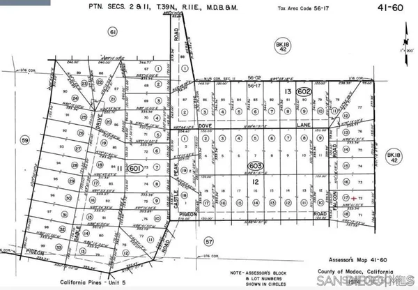 $8,900 | 17 Falcon Road, Likely, CA 96116