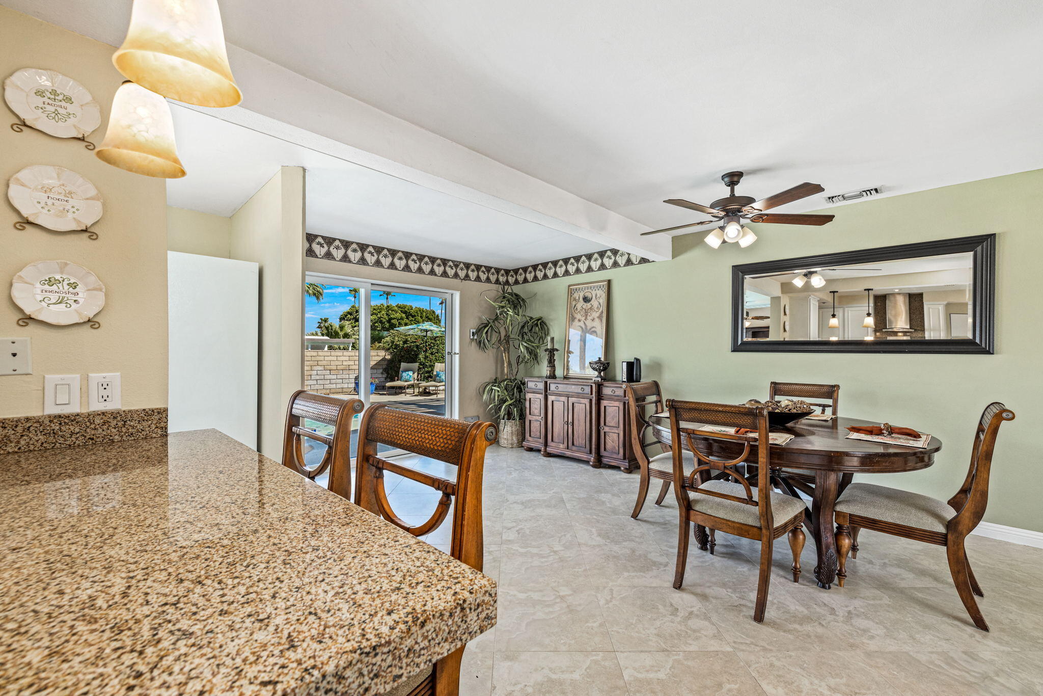 2290 North Victoria Road Palm Springs, CA 92262 - Photo 19 of 42 a view of a livingroom and dining room