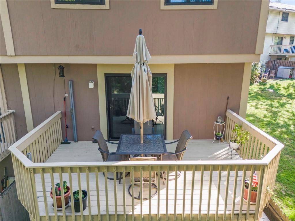 2315 Firethorn Road Bridgeville, PA 15017 - Photo 23 of 24 Aerial View of the rear deck 2315 Firethorn Drive