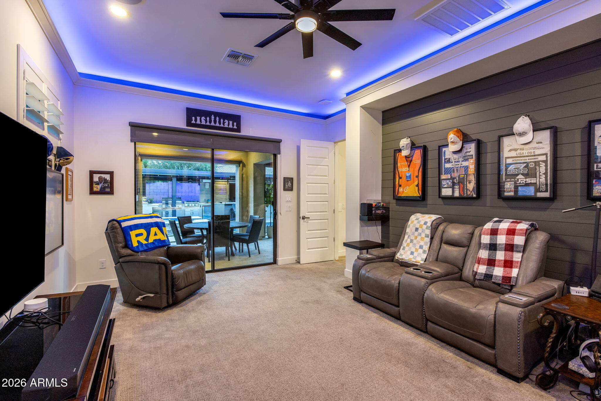 1732 East Gillcrest Road Gilbert, AZ 85298 - Photo 34 of 63 Game Room for Entertaining!