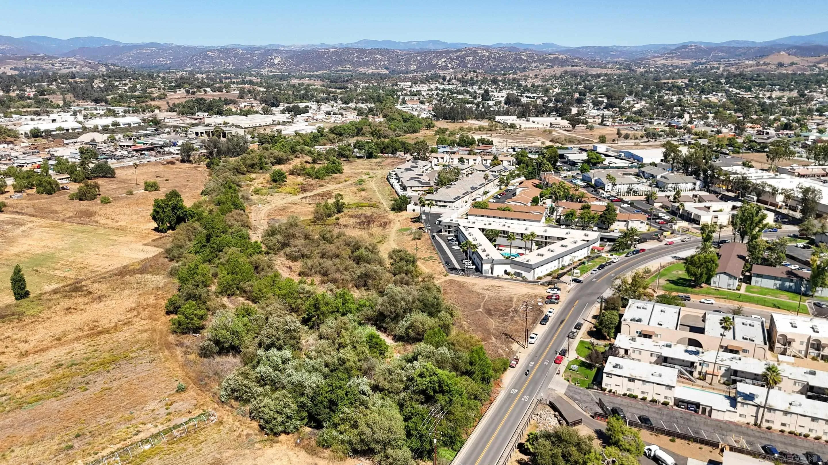 Montecito Road, Unit 1 Ramona, CA 92065 - Photo 11 of 28 a view of a city with a mountain