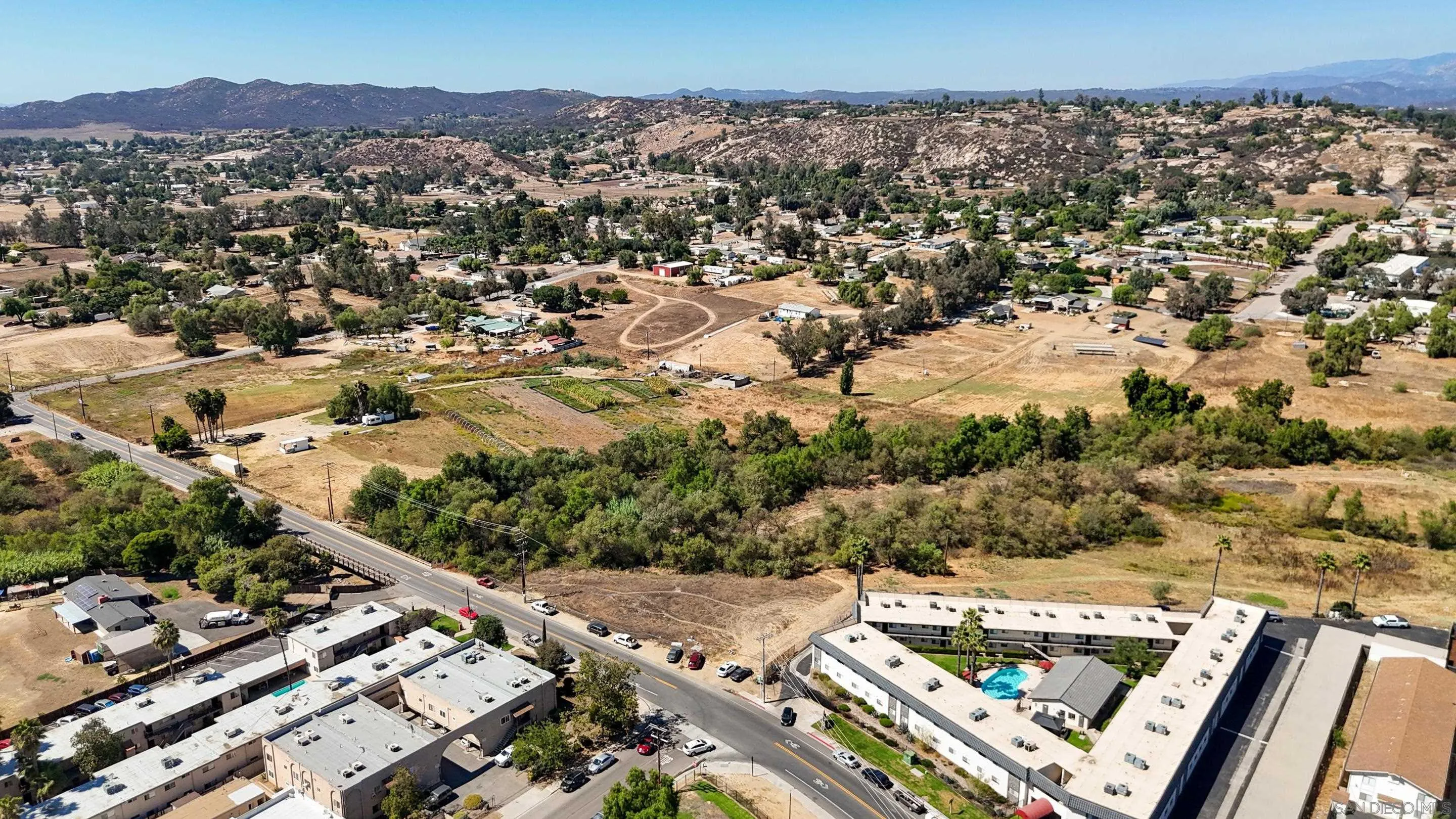 Montecito Road, Unit 1 Ramona, CA 92065 - Photo 22 of 28 an aerial view of multiple house