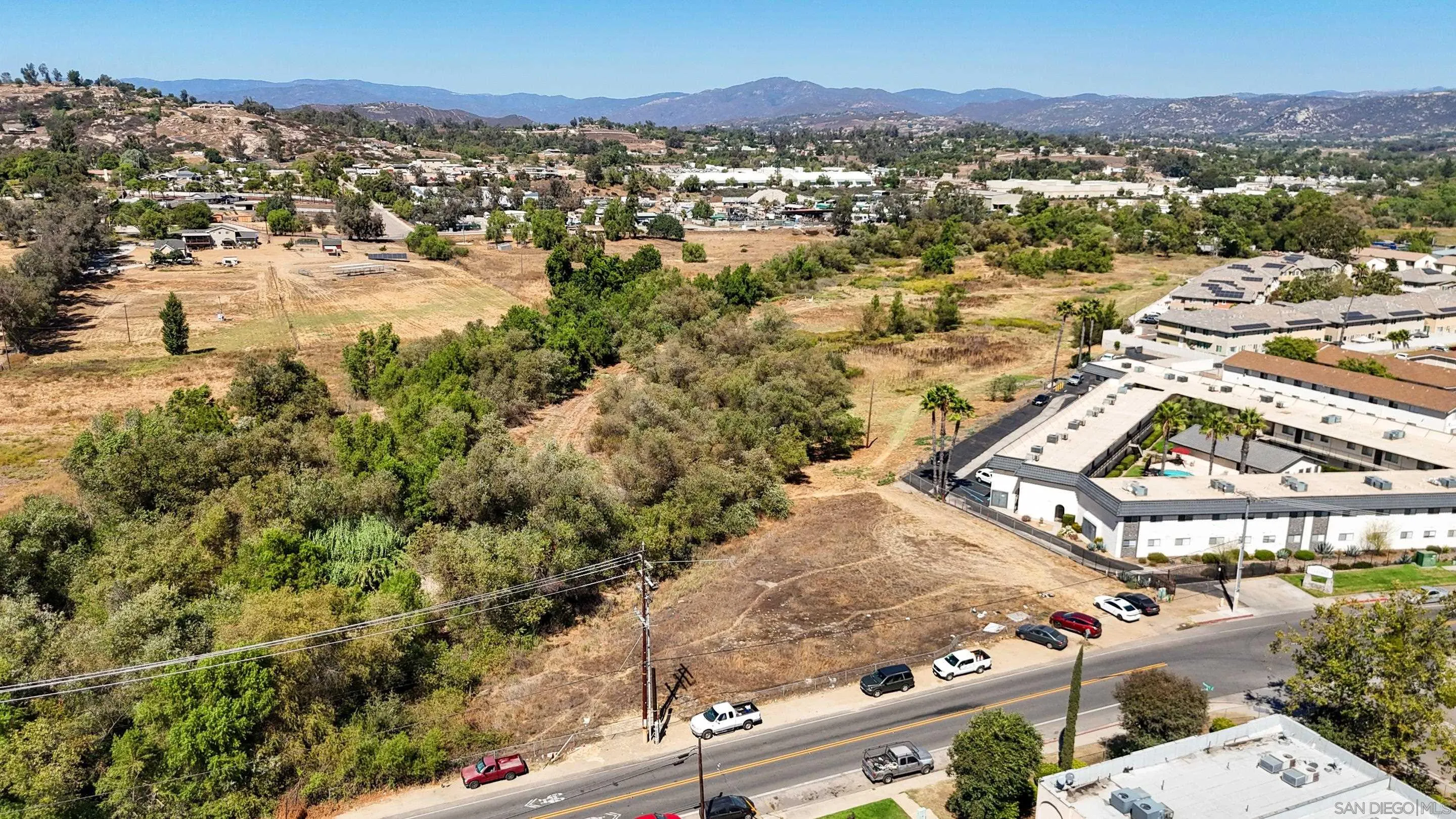 Montecito Road, Unit 1 Ramona, CA 92065 - Photo 7 of 28 a view of a city with a mountain