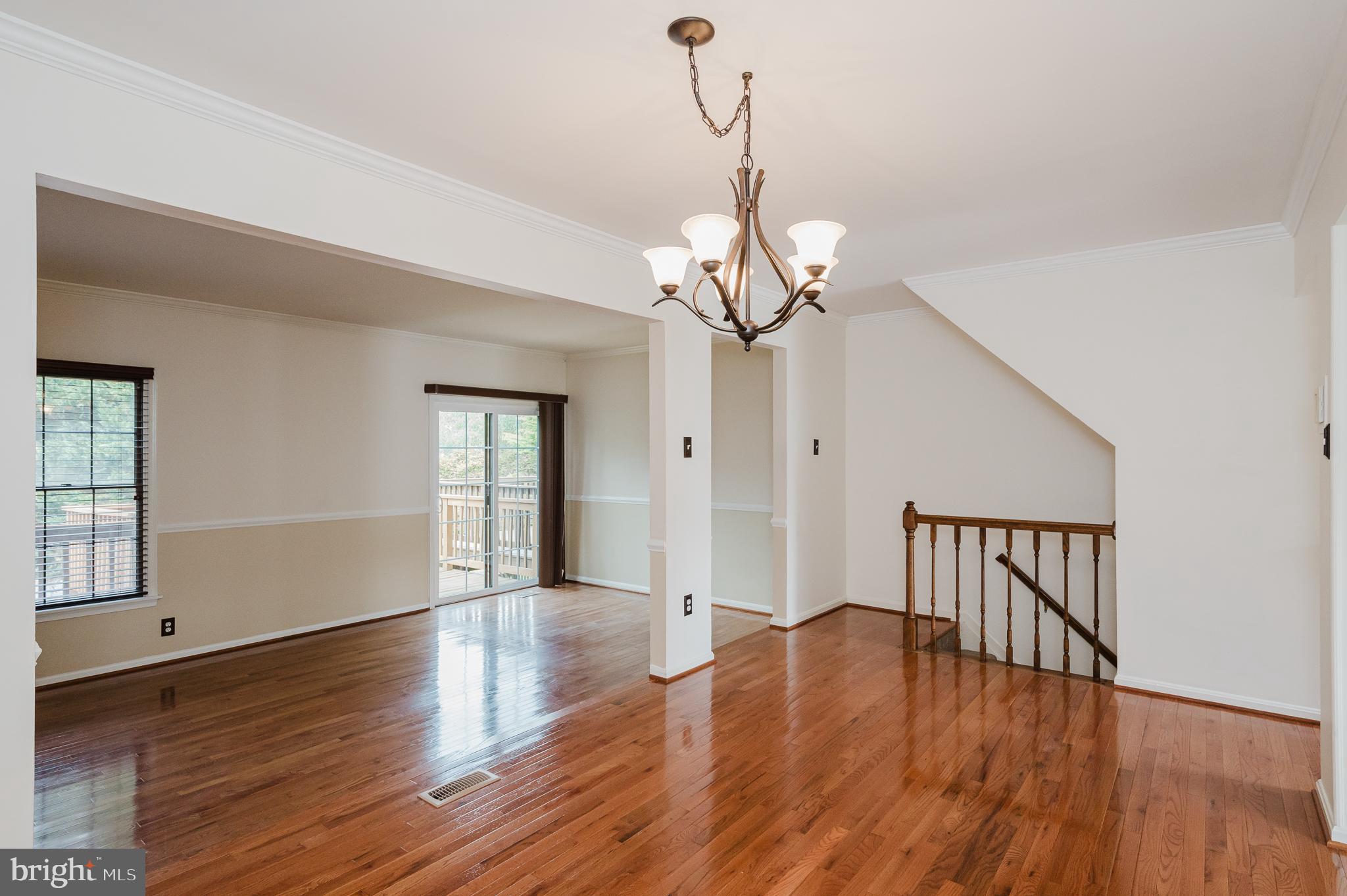 27 Faraday Drive Lutherville-Timonium, MD 21093 - Photo 15 of 60 a view of an empty room with wooden floor and a window