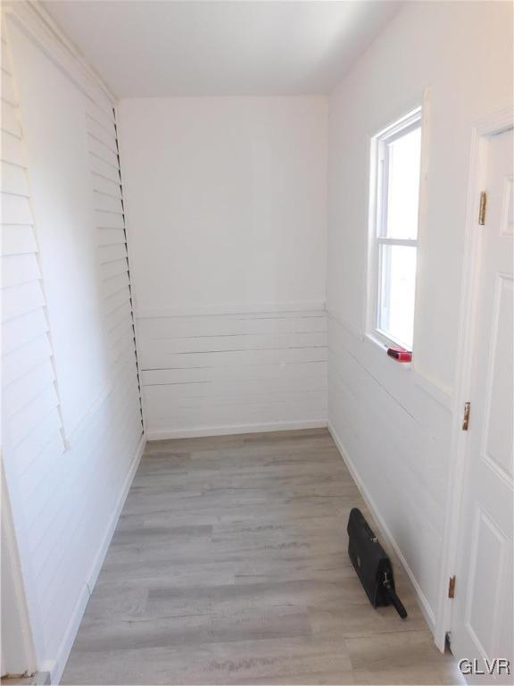 121 Main Street Stockertown, PA 18083 - Photo 13 of 28 wooden floor in an empty room with a window