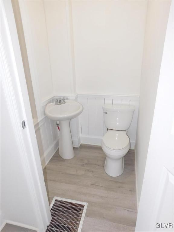 121 Main Street Stockertown, PA 18083 - Photo 14 of 28 a bathroom with a toilet and a sink
