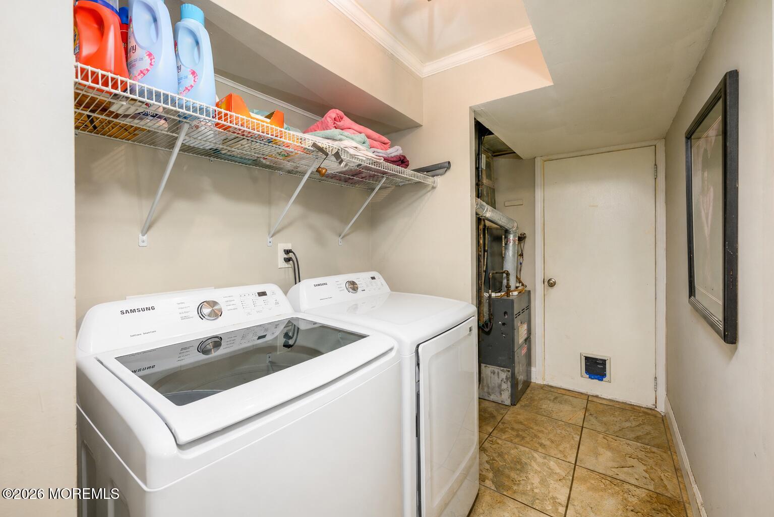 8 Holiday Road Manalapan, NJ 07726 - Photo 21 of 33 Laundry without gate on dryer