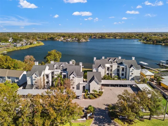 a view of a balcony with lake view