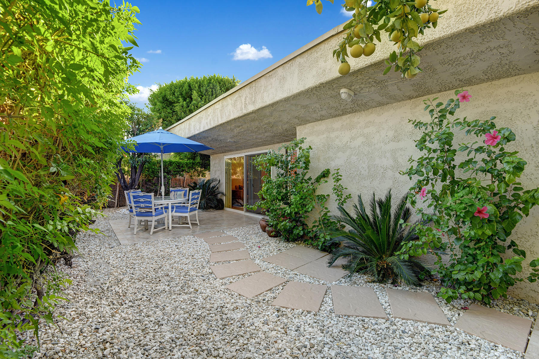 1111 East Ramon Road, Unit 58 Palm Springs, CA 92264 - Photo 14 of 33 Private yard