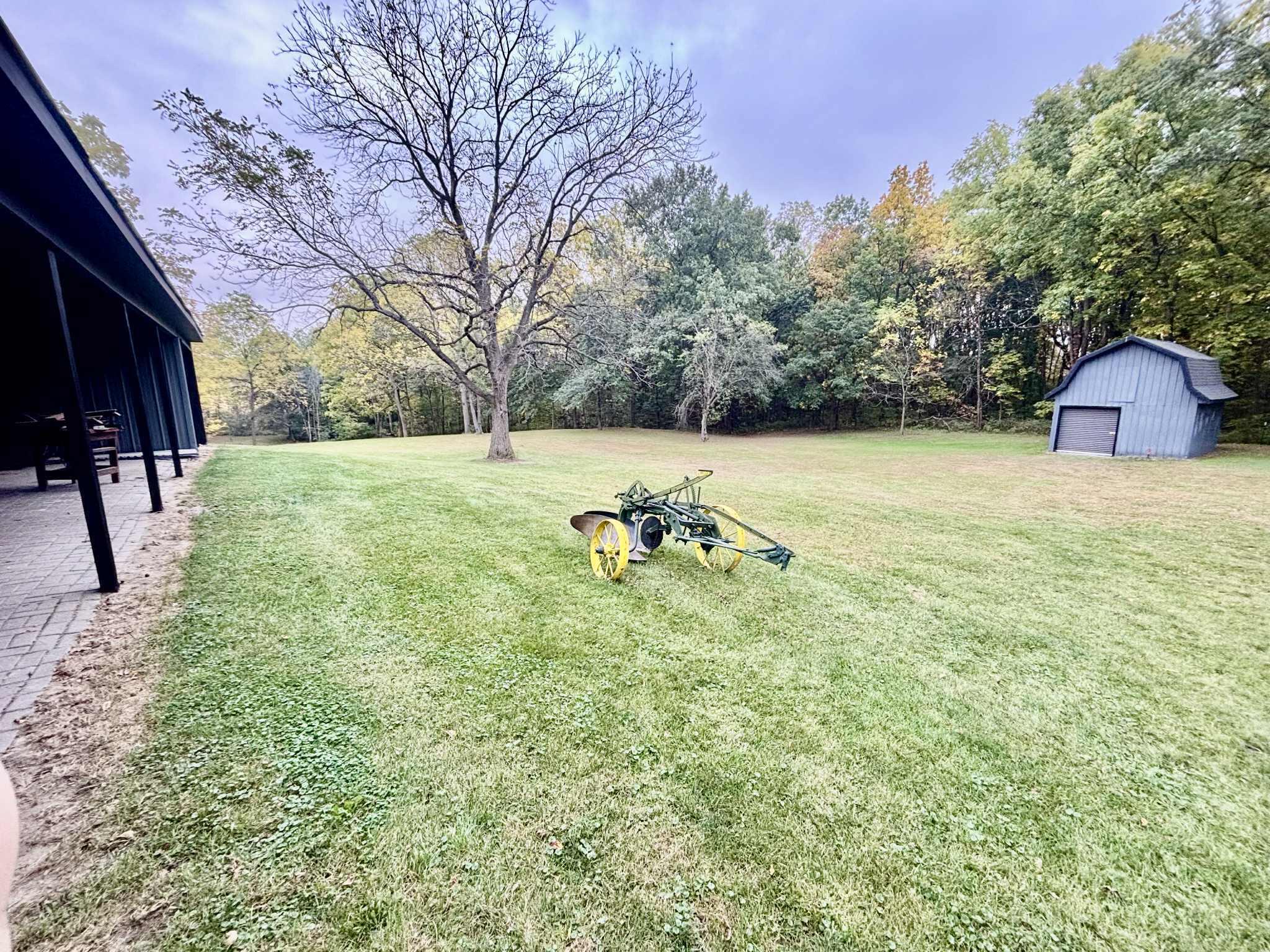 763 West 900 South Hebron, IN 46341 - Photo 20 of 27 a view of a backyard