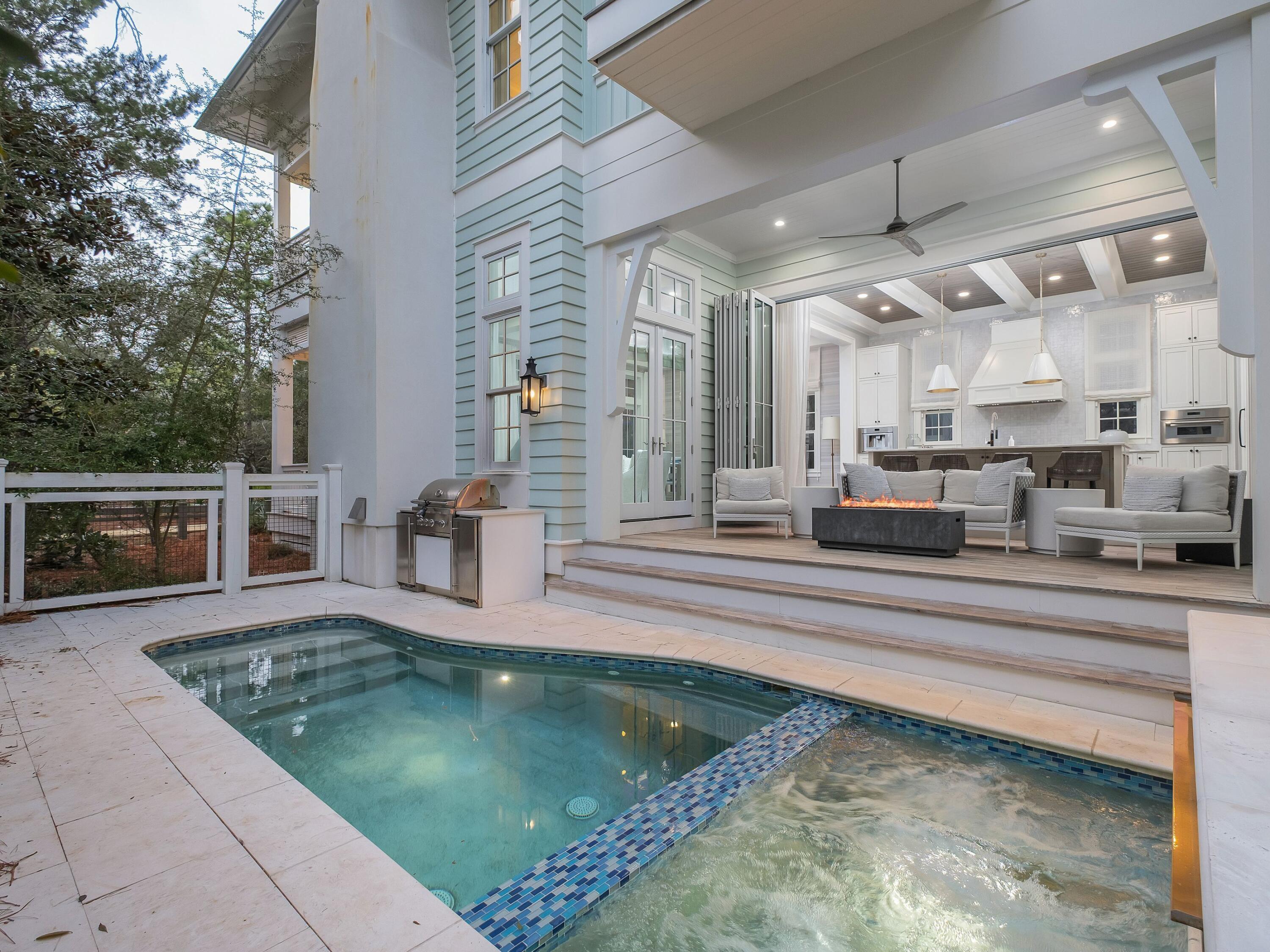 26 Rain Lily Lane Santa Rosa Beach, FL 32459 - Photo 8 of 45 a view of a living room and kitchen