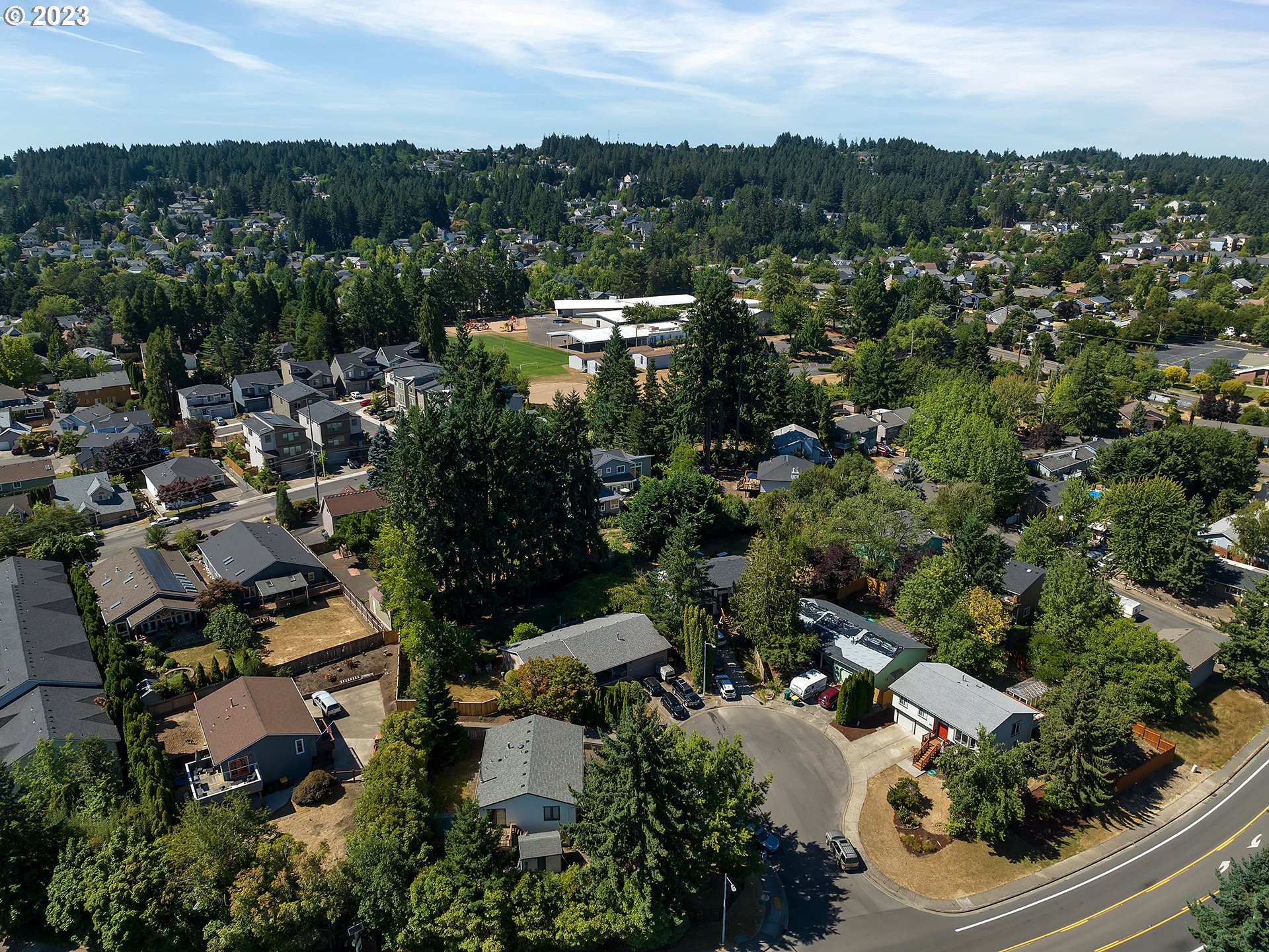7375 Southwest 167th Place Aloha, OR 97007 - Photo 40 of 42 Drone View/UAV