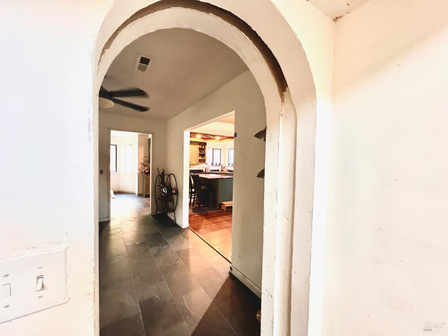 46720 Fox Rock Road Laytonville, CA 95454 - Photo 6 of 24 a view of a hallway with wooden floor