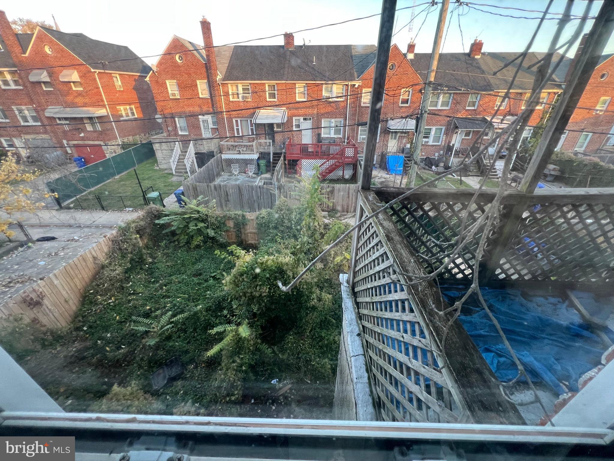 3421 St Ambrose Avenue Baltimore, MD 21215 - Photo 41 of 64 a view of a city from a balcony