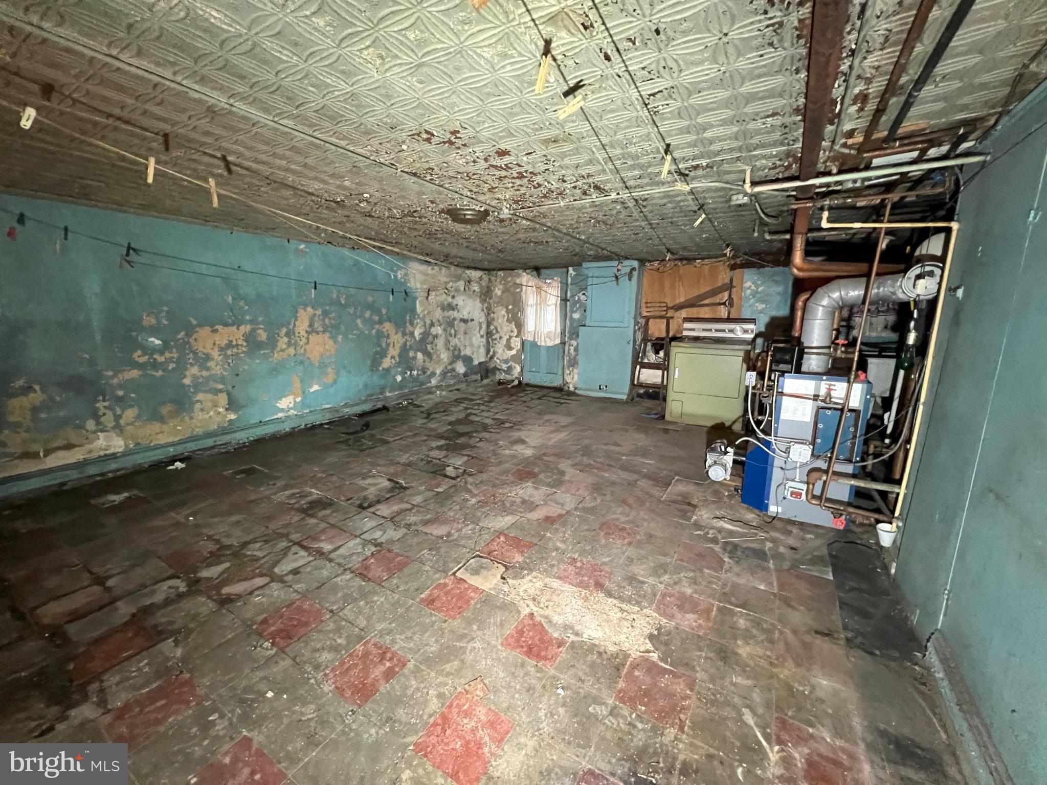 3421 St Ambrose Avenue Baltimore, MD 21215 - Photo 43 of 64 a view of a room with wooden walls