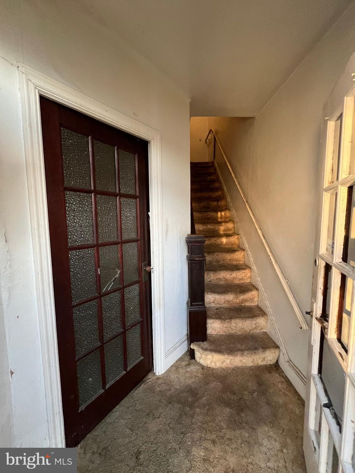3421 St Ambrose Avenue Baltimore, MD 21215 - Photo 5 of 64 a view of entryway with stairs