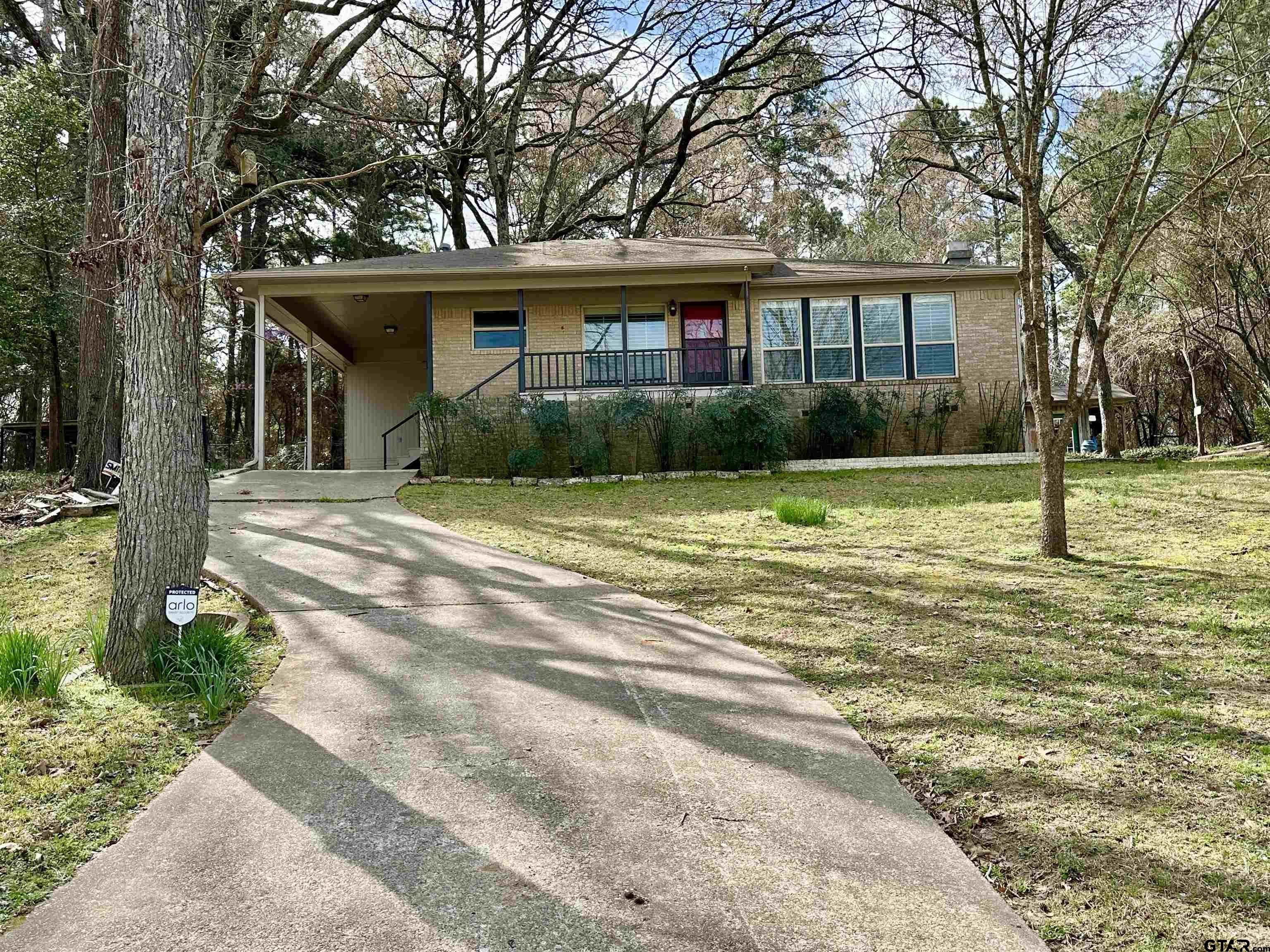 17035 Deer Run Road Flint, TX 75762 - Photo 1 of 31 a front view of a house with a yard