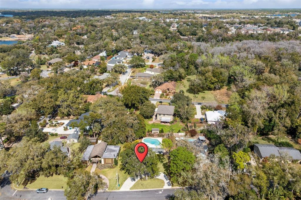 407 Forest Road Mount Dora, FL 32757 - Photo 33 of 35 view of outdoor space with city view