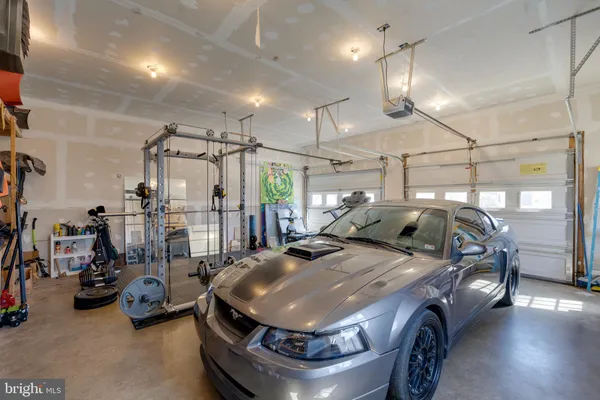 a car and bike garage