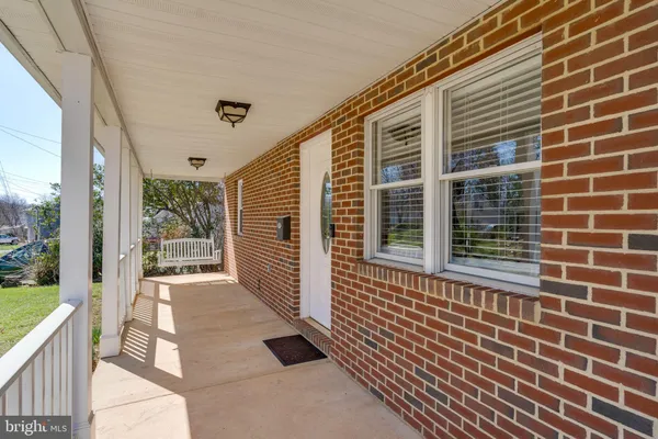 a view of a house with a porch