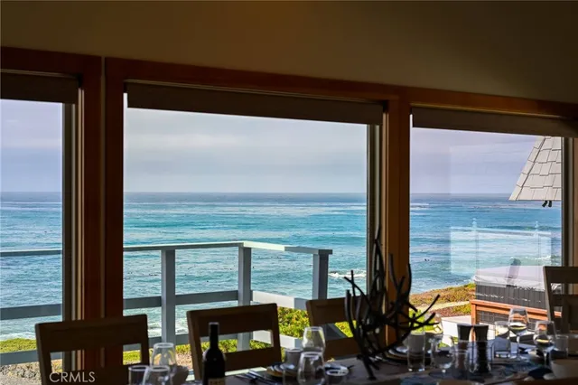 a view of ocean view with beach