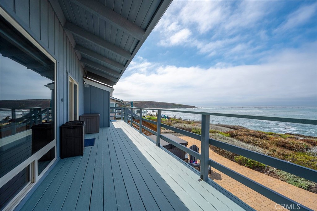 4865 Windsor Boulevard Cambria, CA 93428 - Photo 32 of 45 a view of outdoor space with wooden floor and a barbeque