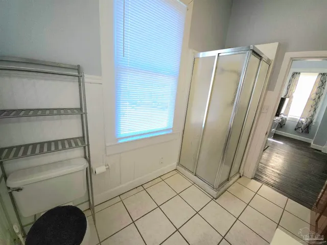 a view of a bathroom