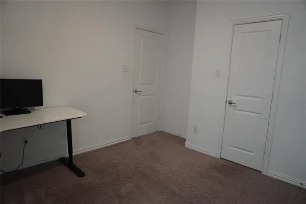 a view of workspace with a window