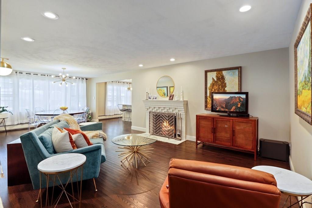 15 Herbert Road Worcester, MA 01602 - Photo 8 of 42 a living room with furniture and a fireplace