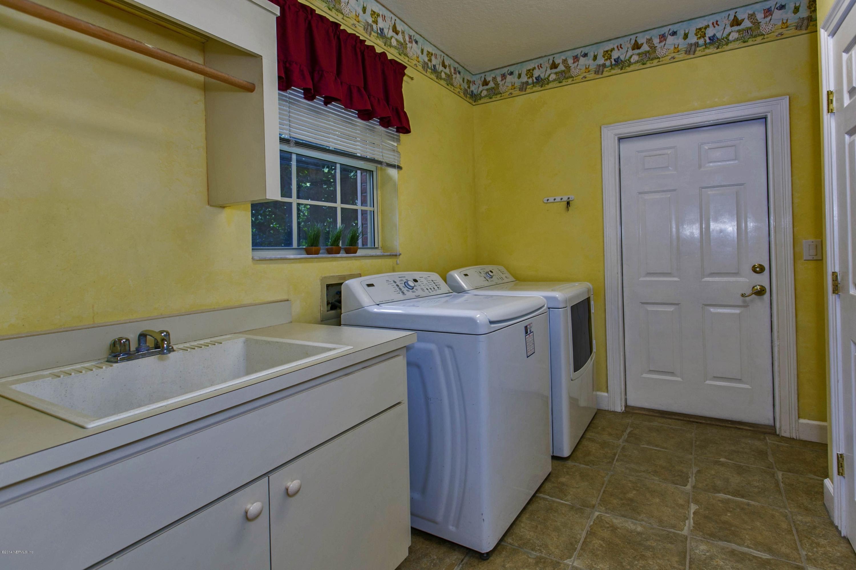 8245 Riding Club Road Jacksonville, FL 32256 - Photo 23 of 27 Laundry room with sink & storage