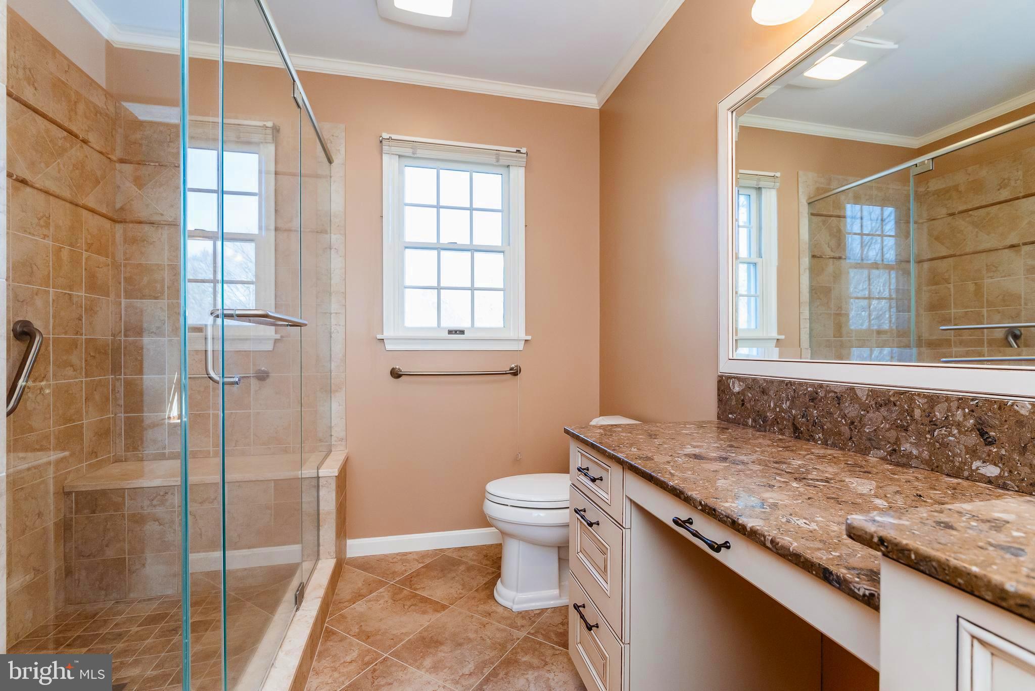 1703 Campbell Road Forest Hill, MD 21050 - Photo 34 of 79 Check out the seat in the large shower