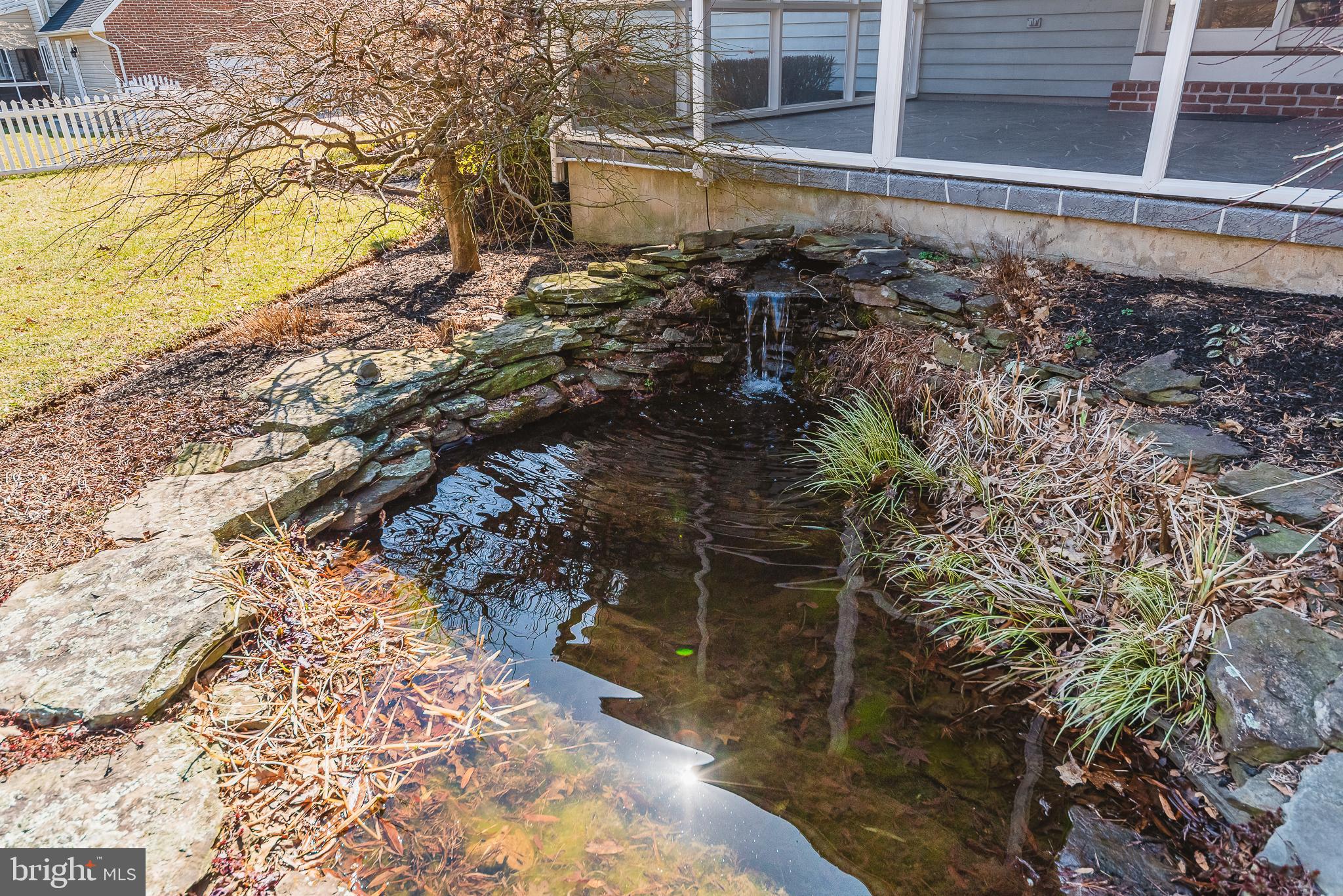 1703 Campbell Road Forest Hill, MD 21050 - Photo 54 of 79 Water feature and pond adds to the serenity