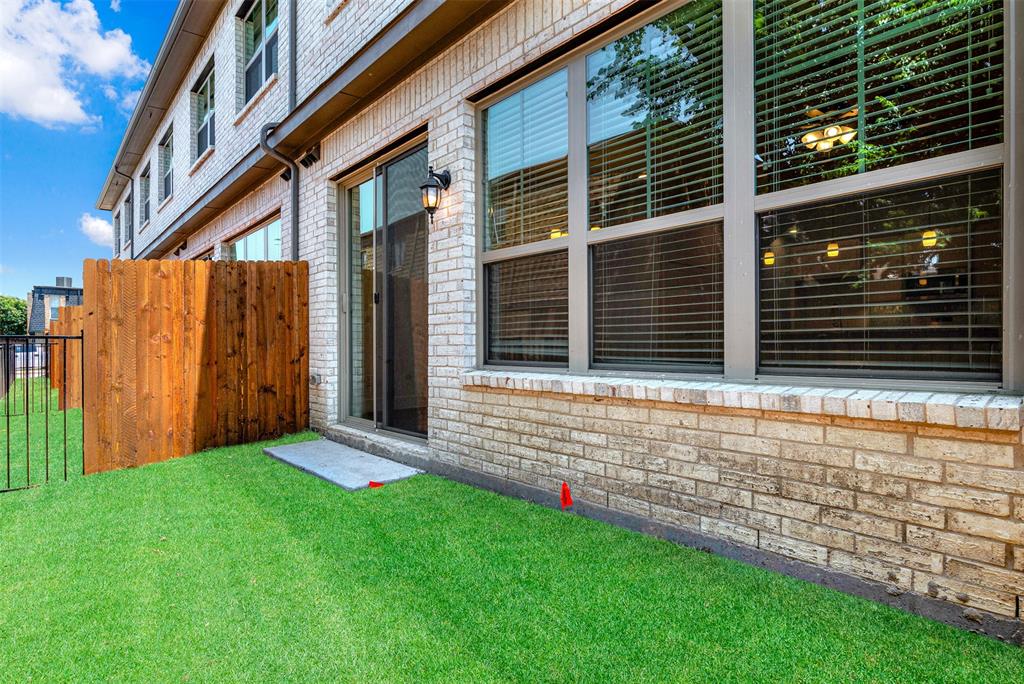 3676 Rickshaw Drive, Unit C Dallas, TX 75229 - Photo 21 of 22 All units have small grassy fenced area off living area.