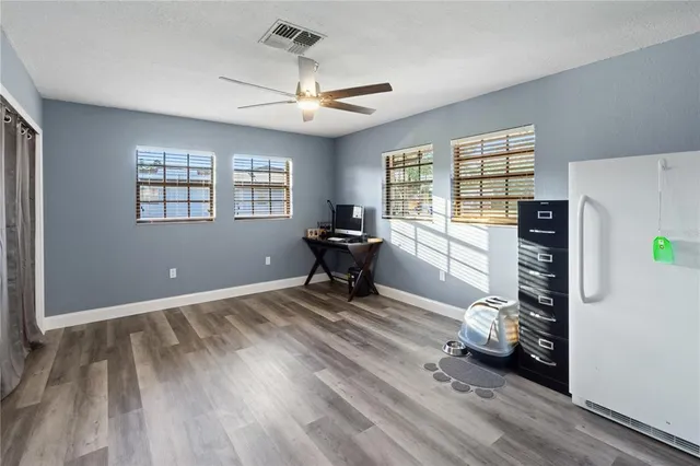 a view of livingroom with hardwood