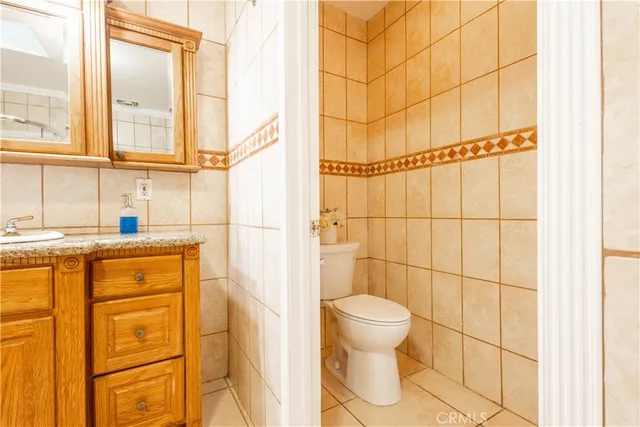 an aerial view of residential house with outdoor space