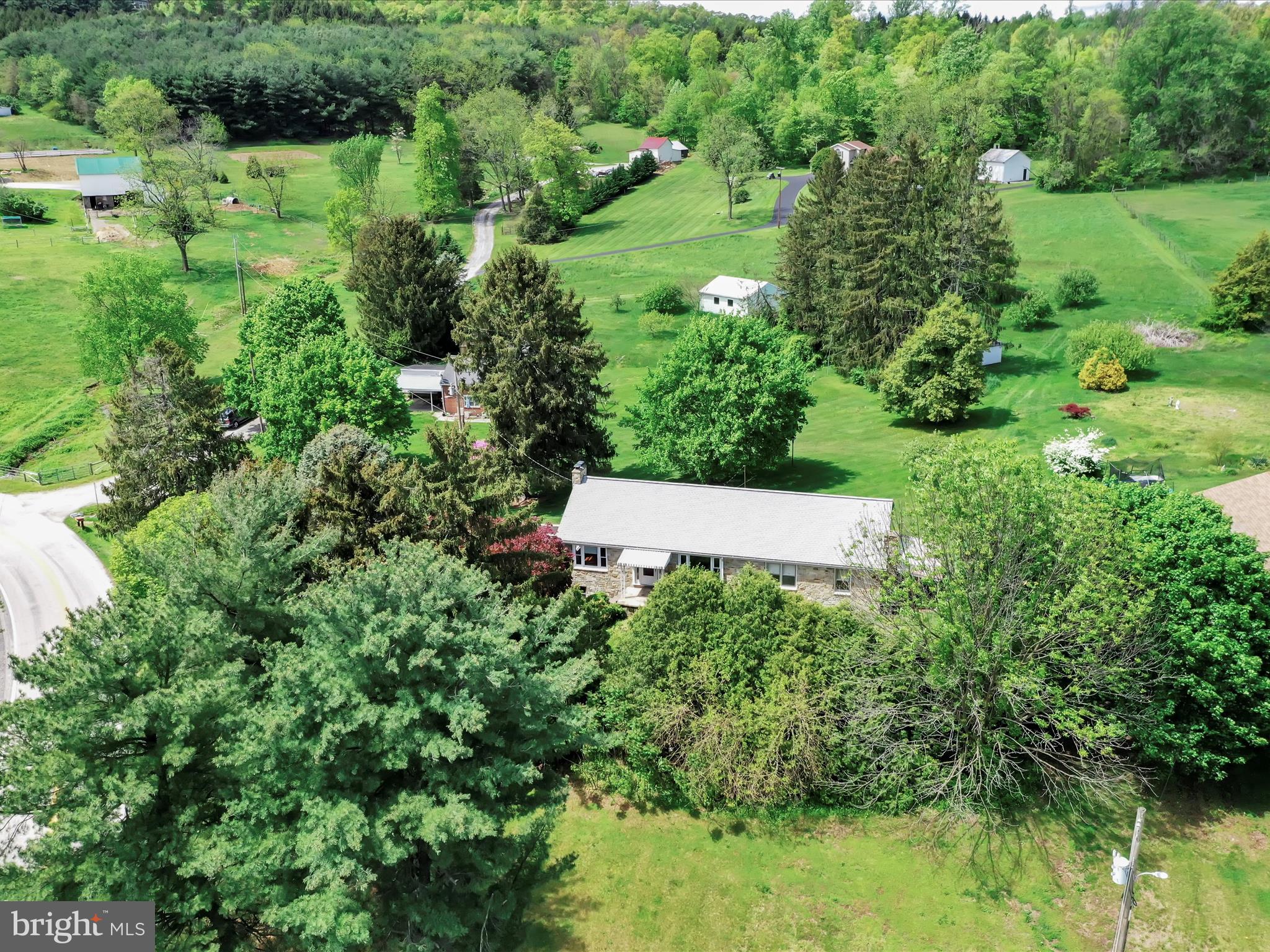 7182 Kopp Road Spring Grove, PA 17362 - Photo 3 of 52 aerial front of home