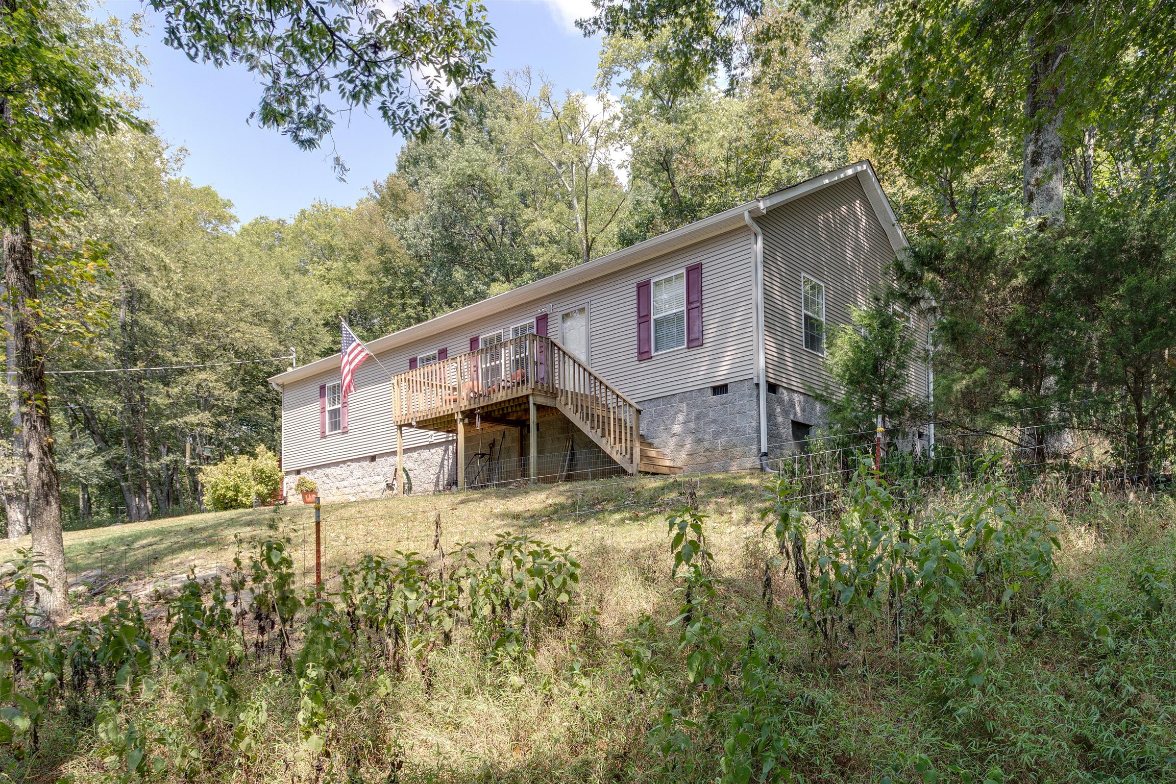 3675 Ball Hollow Road Pulaski, TN 38478 - Photo 2 of 28 Home sits up on hill with trees for privacy.