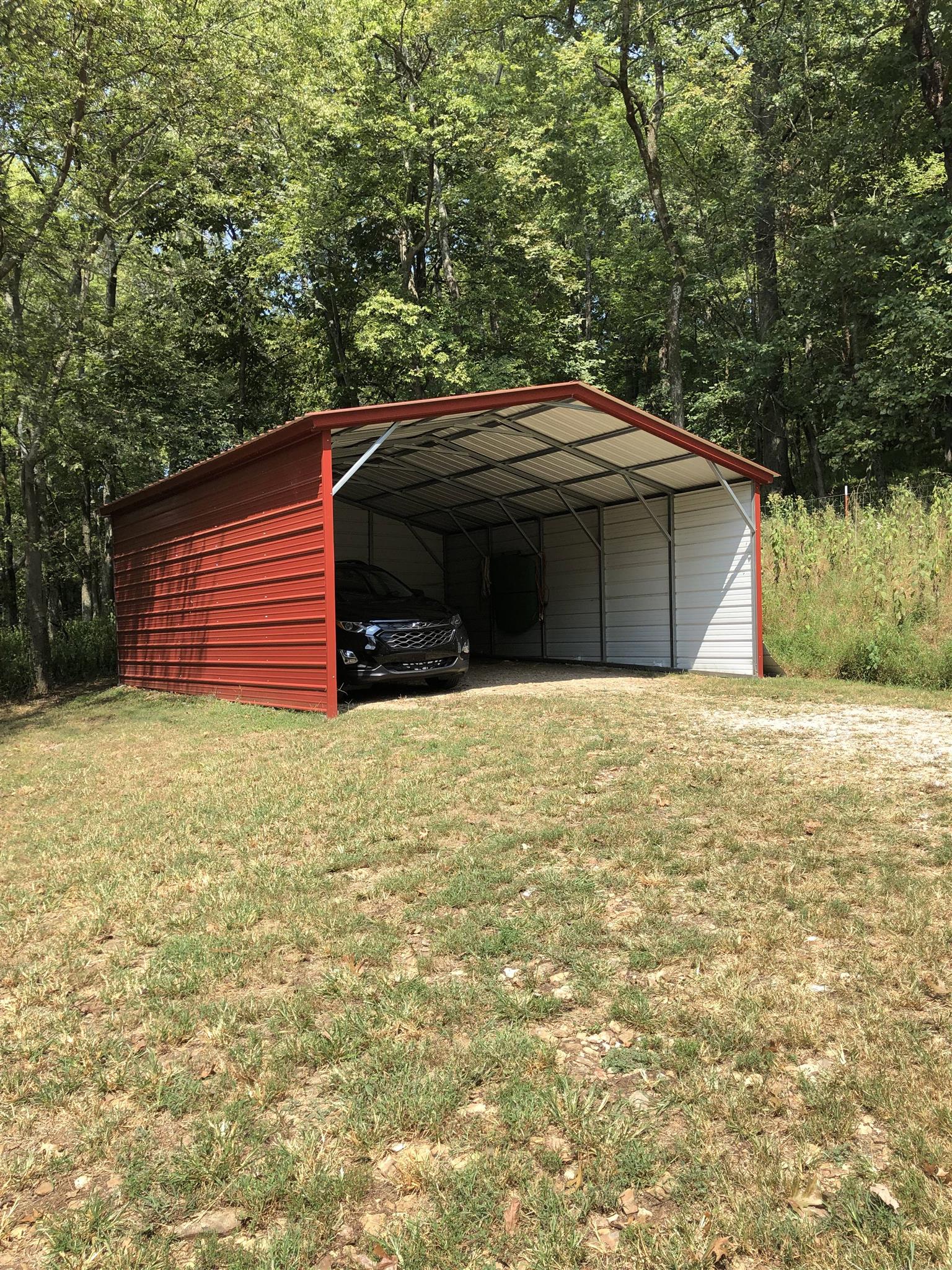 3675 Ball Hollow Road Pulaski, TN 38478 - Photo 20 of 28 Two Car Carport - Deep enough to store your mowers and cars.