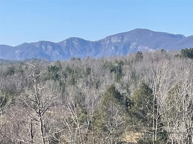a view of mountains and valleys in the distance