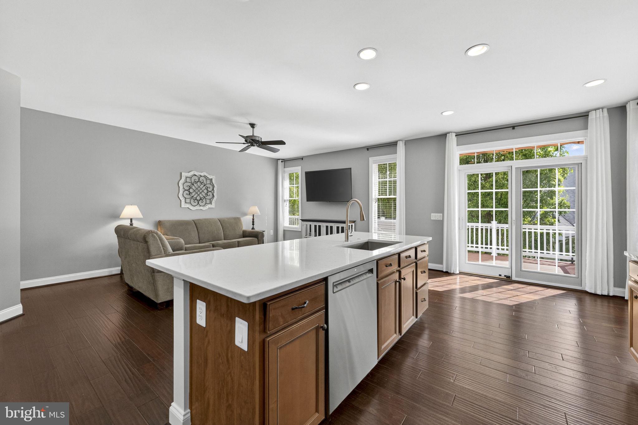 109 Tutelo Lane White Post, VA 22663 - Photo 17 of 54 a kitchen with a sink and wooden floor